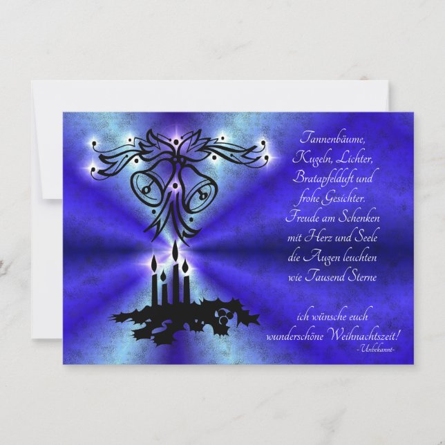 Avent, Weihnachten, Gedicht auf Deutsch (Devant)