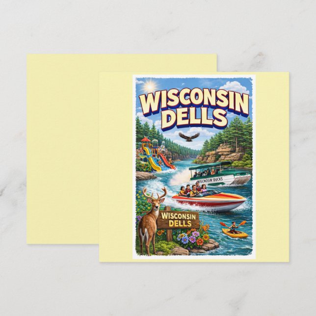 Aventure à Wisconsin Dells – Parcs aquatiques et c (Devant / Derrière)