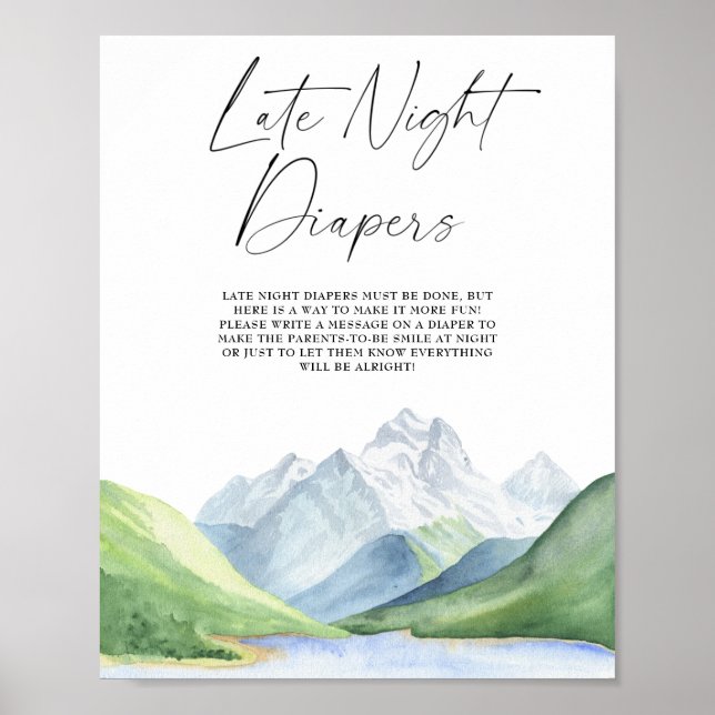 Aventure - Affiche du jeu de couches de nuit (Devant)