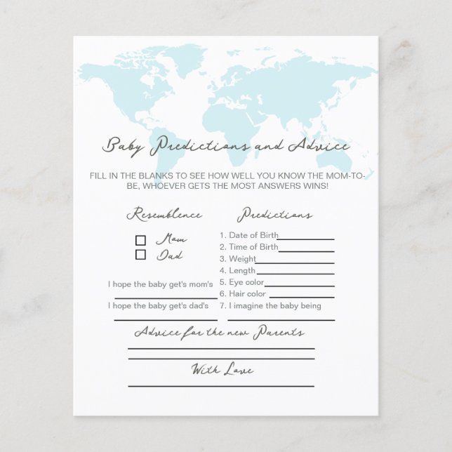 Aventure attend, Conseils pour les nouveaux parent (Devant)