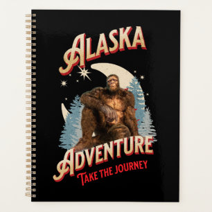Aventure Bigfoot en Alaska Art Rétro de la Nature 