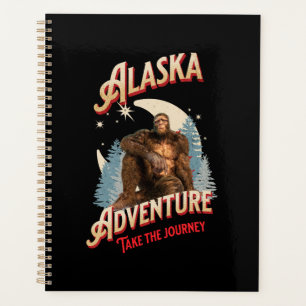 Aventure Bigfoot en Alaska Art Rétro de la Nature