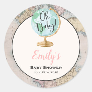 Aventure Commence à Favoriser Sticker étiquette