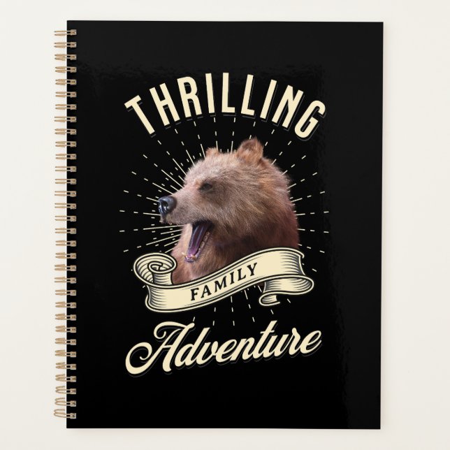 Aventure de famille palpitante dans l'ours sauvage (Devant)