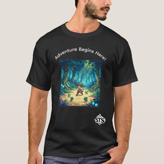 Aventure de mise en scène commence ici TShirt (Devant)