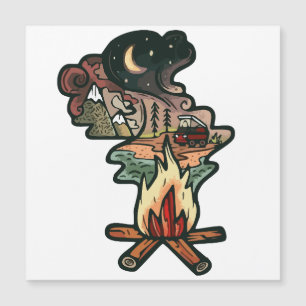 Aventure de nuit au feu de camp
