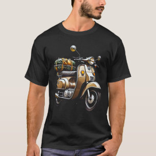 Aventure en scooter vintage – T-Shirt Retro Rider