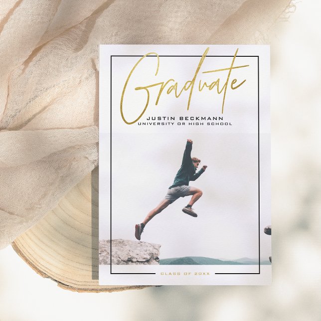 Aventure | Faire-part d'obtention d'un diplôme de  (Créateur téléchargé)