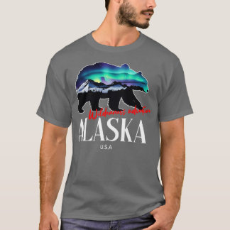Aventure sauvage Alaska USA TShirt