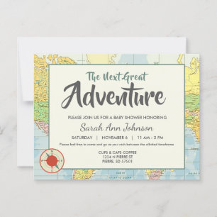 Aventure   Voyage   Invitation carte postale