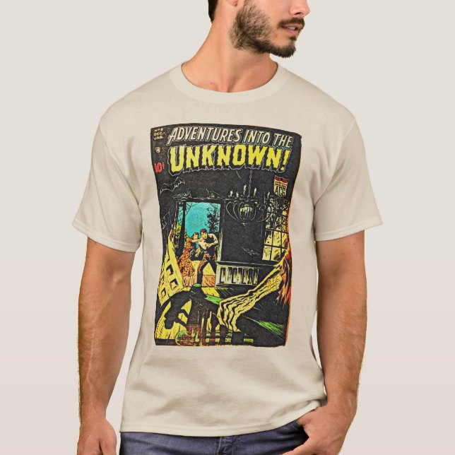 Aventures dans le T-shirt inconnu des années 1950 (Devant)