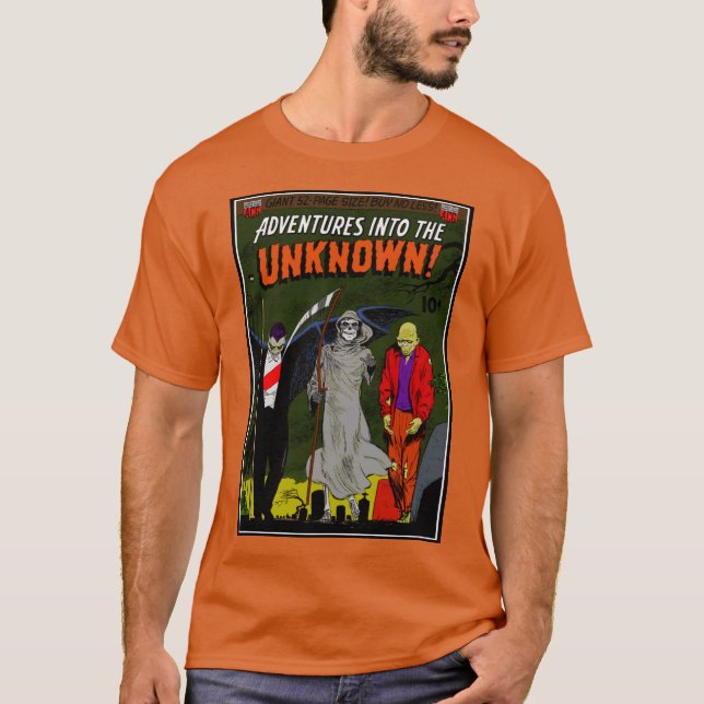 Aventures dans l'inconnu des années 1950 ! T-shirt (Devant)