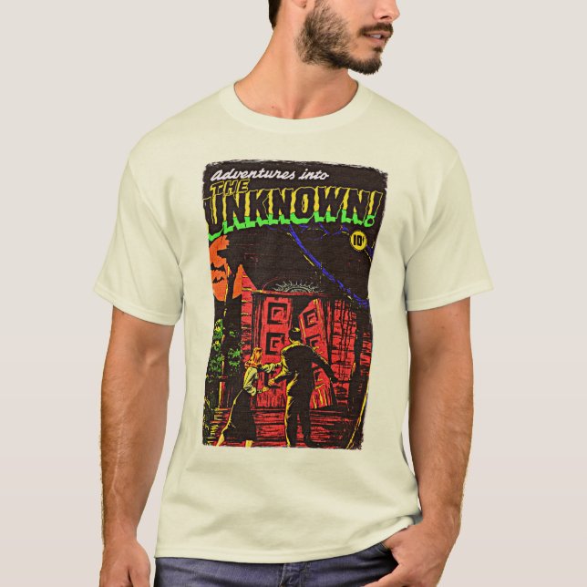 Aventures dans l'INCONNU des années 1950! T-shirt (Devant)