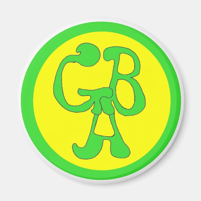 Aventures de bus vert - Aimant GBA (Devant)