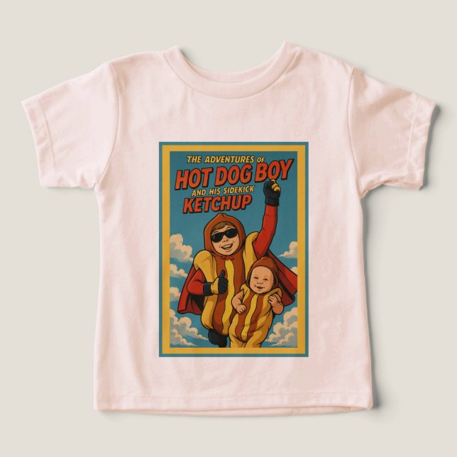 Aventures de Hot Dog Boy et Ketchup (Design Recto)
