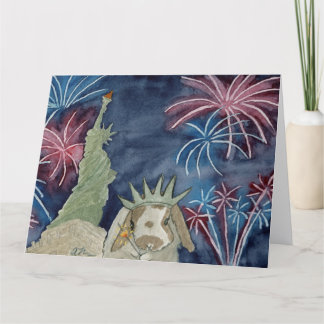 Aventures de noix de coco : Carte de voeux de juil