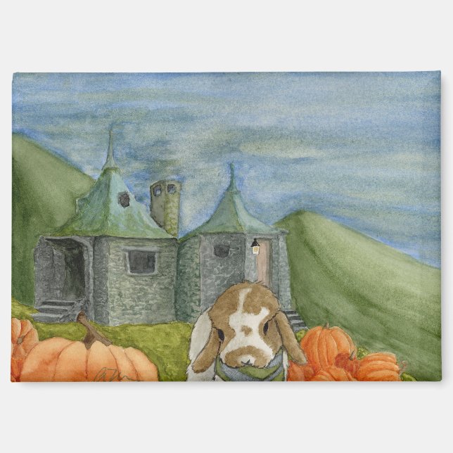 Aventures de noix de coco : Octobre Magnet 3.5"x2. (Recto)