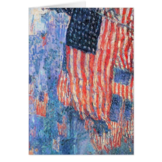 Avenue dans la pluie par Frederick Childe Hassam (Devant)