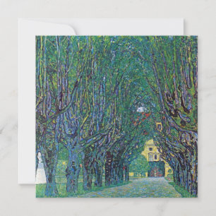 Avenue In Schloss Kammer Park par Gustav Klimt
