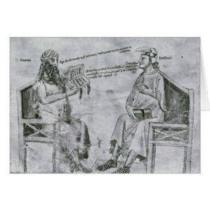 Averroes dans la conversation avec le porphyre