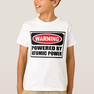 Avertissement ACTIONNÉ PAR le T-shirt de l'enfant