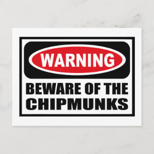 Avertissement ATTENTION DE LA Carte postale CHIPMU