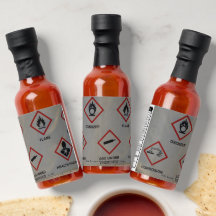 Avertissement de sauce chaude