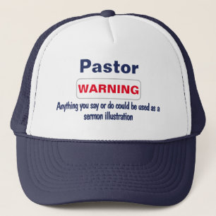 Avertissement du pasteur Casquette de baseball hum
