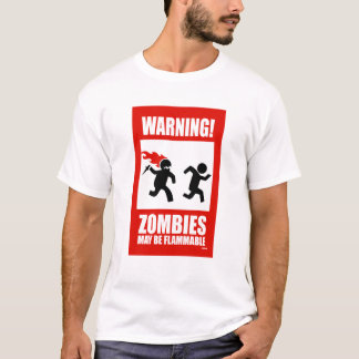 Avertissement ! Les zombis peuvent être T-shirt