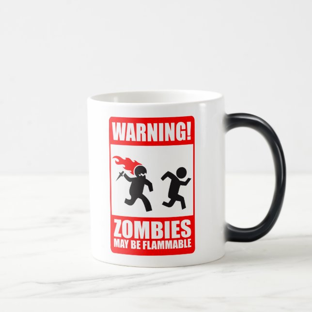 Avertissement ! Les zombis peuvent être tasse (Droite)