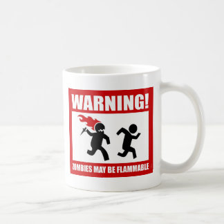 Avertissement ! Les zombis peuvent être tasse