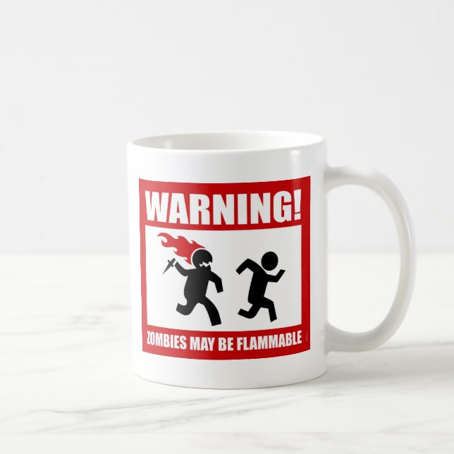 Avertissement ! Les zombis peuvent être tasse (Droite)