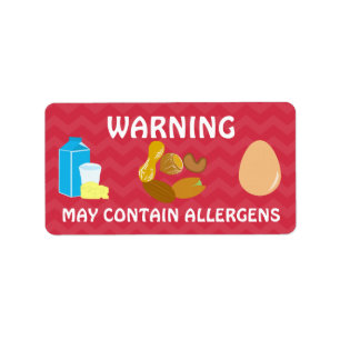 Avertissement Peut Contenir Des Stickers D'Alerte