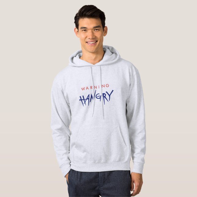 Avertissement Sweat - shirt à capuche (Devant entier)