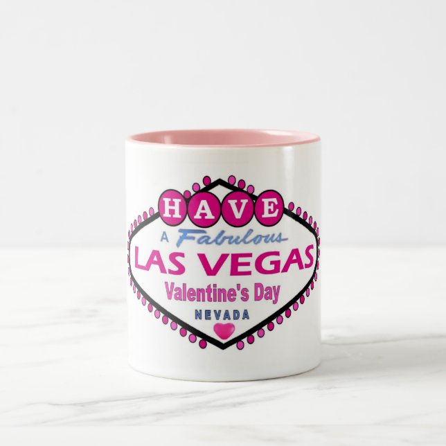 AVEZ Un Fabuleux Las Vegas Valentine's Day Mug (Centre)