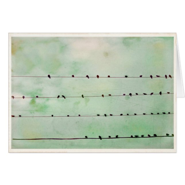 Avez-vous entendu ? - Carte vierge (Devant horizontal)