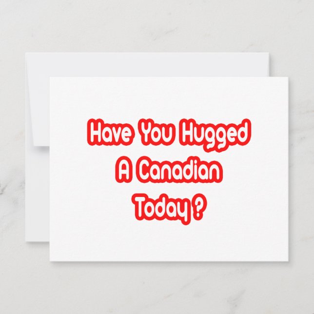 Avez-Vous Entendu Un Canadien Aujourd'Hui ? (Devant)