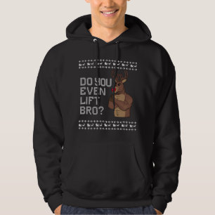 Avez-Vous Même Levé Bro Gym Gym Sweat de Noël
