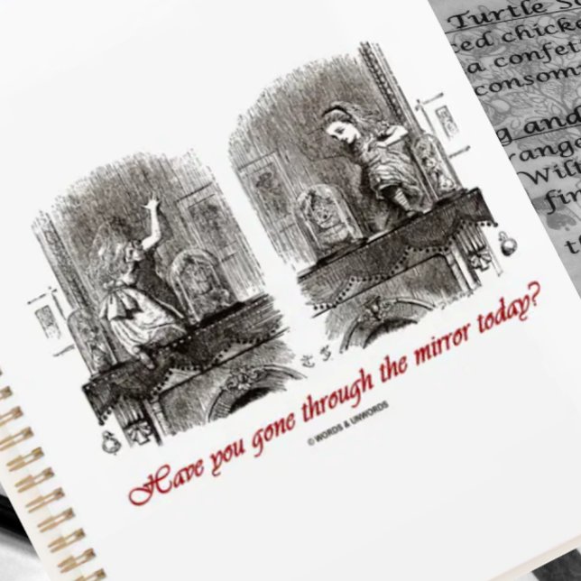 Avez-Vous Traversé Le Miroir Aujourd'Hui ? Wonderl (Wonderland planner for anyone interested in a Wonderland adventure!)