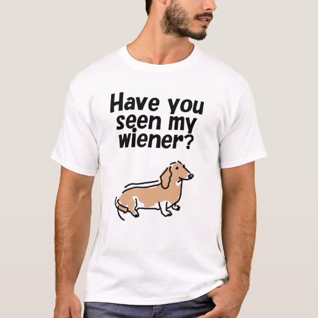 Avez-Vous Vu Mon Écran (Chien) ? T-shirt (Devant)