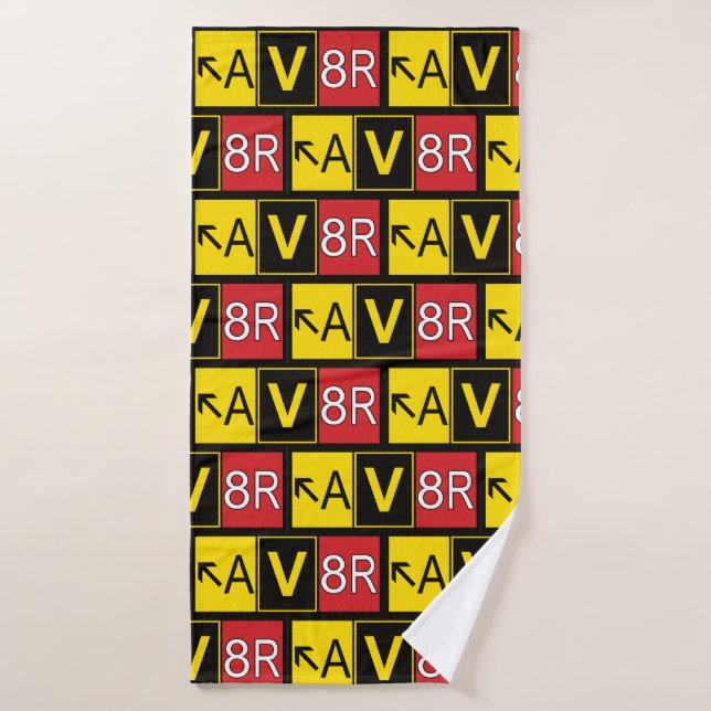 Aviateur - AV8R - (Serviette de bain)