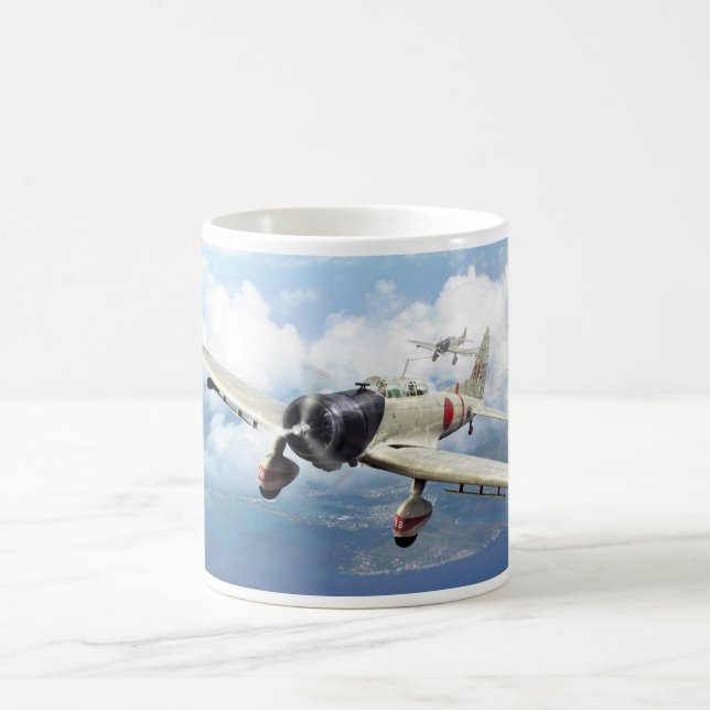 Aviation Art Mug "Aichi D3A  "Val" (Centre)