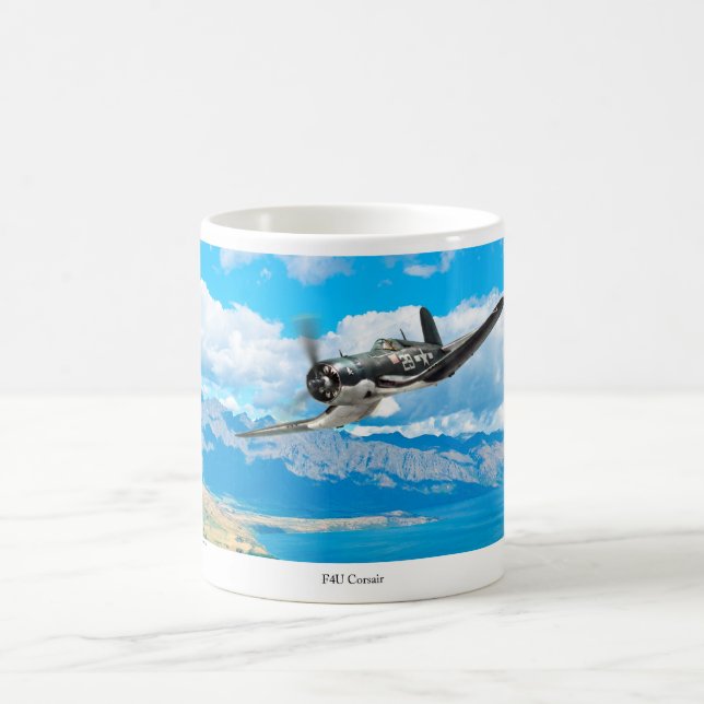 Aviation Art mug "F4U Corsair" (Centre)