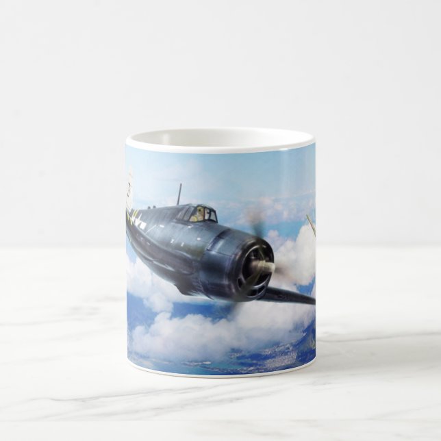 Aviation Art mug "F6F Hellcat" (Centre)