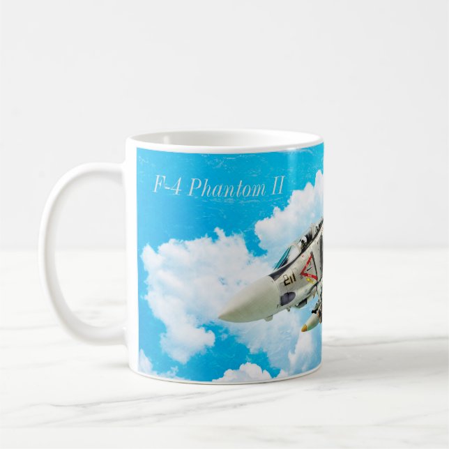 Aviation Art Mug "F-4 Phantom II" (Gauche)
