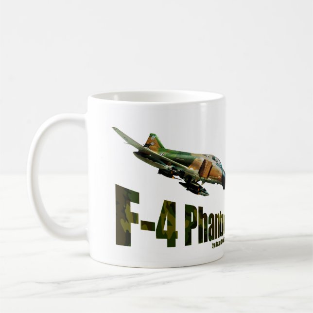 Aviation Art mug "F-4 Phantom II" (Gauche)