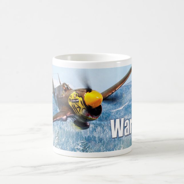 Aviation Art mug "P-40 Warhawk" (Centre)