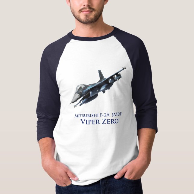 Aviation Art T-shirt "Mitsubishi F-2A" (Devant)