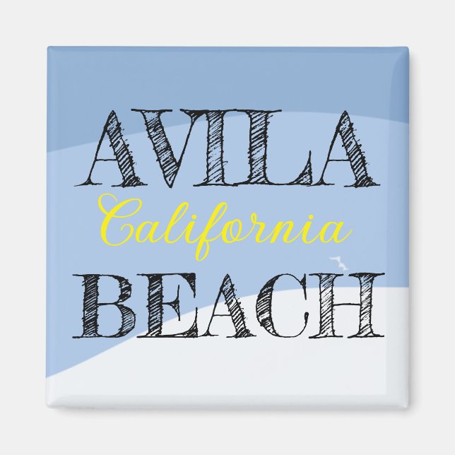 Avila Beach Magnet (Devant)