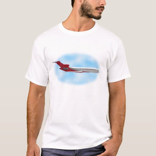 Avion commercial : modèle 3D : T-shirt